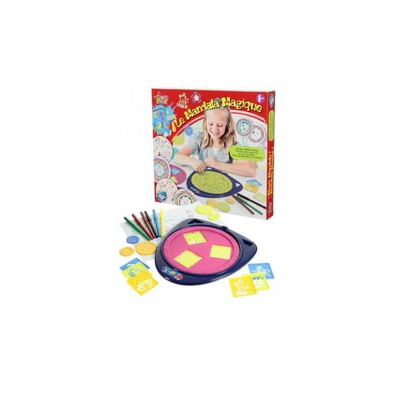 Jouet du Mandala magique avec accessoires de dessin Jouet du Mandala magique avec accessoires de dessin