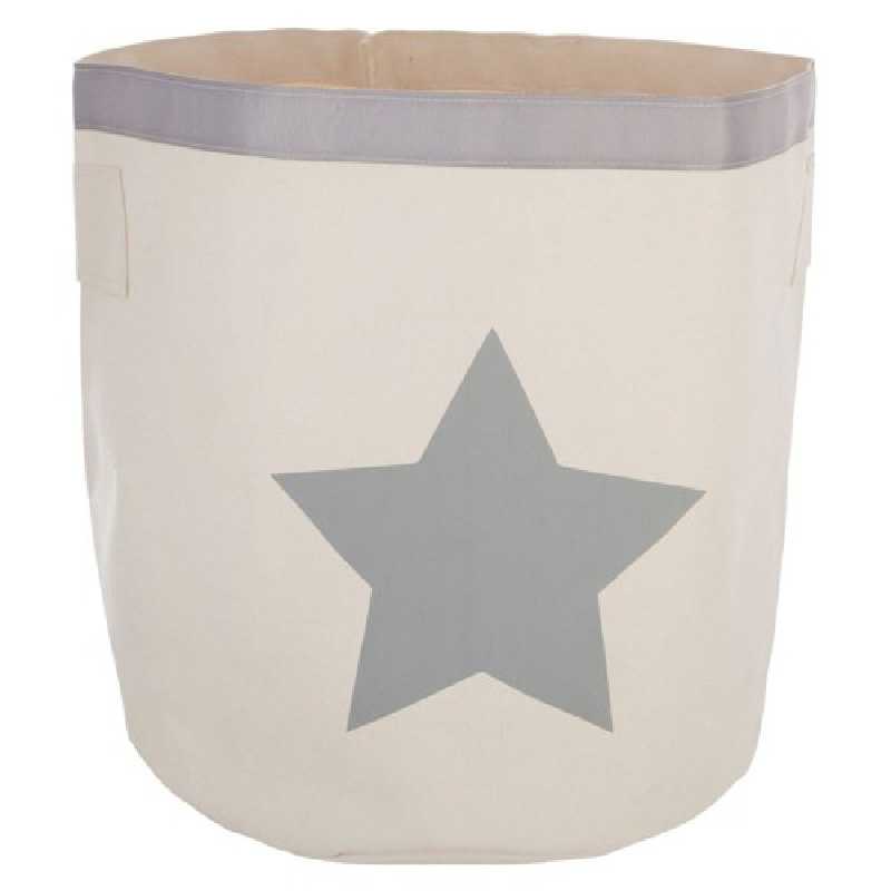 Bac de rangement Canvas Gris Atmosphera Bac de rangement Canvas Gris Atmosphera