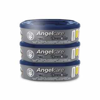 Angelcare Recharges Dress Up lot de 3 recharges octogonale + 30 Lingettes Milton antibactériennes OFFERTES !!