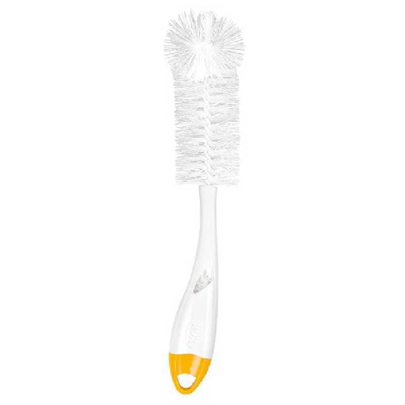 Goupillon Biberons Et Tetines Bebe 2 En 1 Jaune Nuk