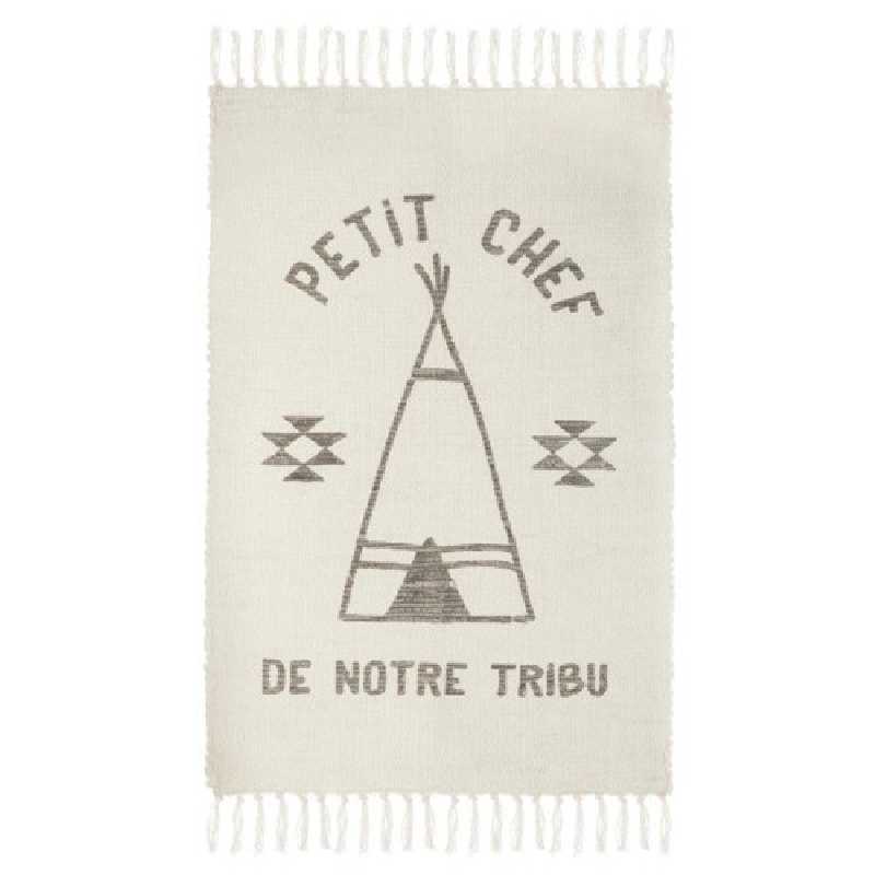 Tapis Déco à Franges Tribu 60x90cm Beige Atmosphera for kids Tapis Déco à Franges Tribu 60x90cm Beige Atmosphera for kids
