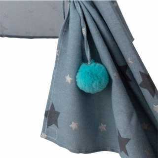 Tipi argent avec son tapis gris - Atmosphera For Kids