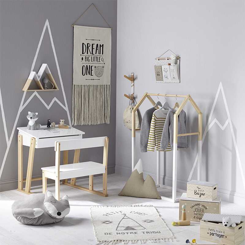 Portant enfant Maison Blanc - Atmosphera For Kids