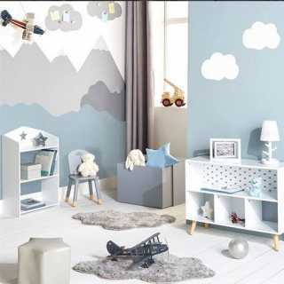 Chaise enfant douceur Gris - Atmosphera For Kids