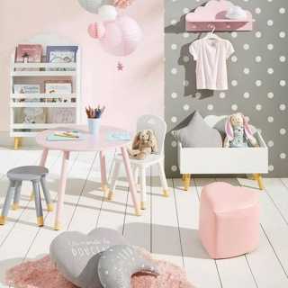Table enfant en douceur Rose Atmosphera