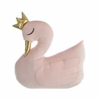 Coussin décoratif Cygne Rose Atmosphera