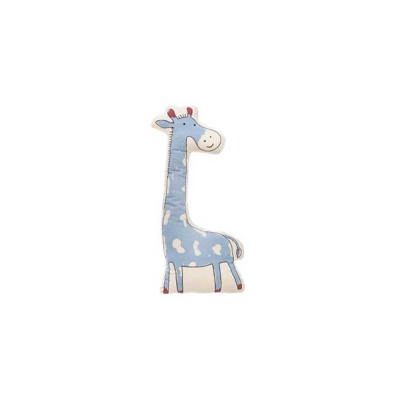 Coussin décoratif giraffe bleu Atmosphera Coussin décoratif giraffe bleu Atmosphera
