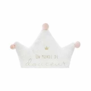 Coussin décoratif princesse Blanc - Atmosphera For Kids