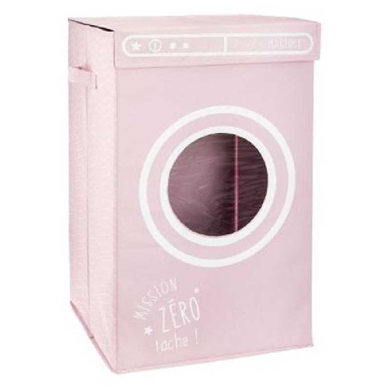 Bac à linge Hublot Rose Atmosphera for kids Bac à linge Hublot Rose Atmosphera for kids