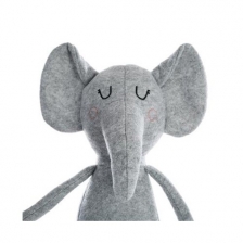 Peluche doudou éléphant gris Atmosphera for kids
