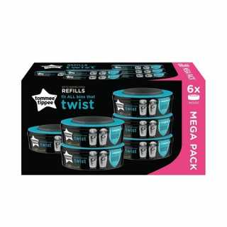 Lot de 6 recharges Sangenic TWIST&CLICK - Tommee Tippee