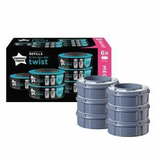 Lot de 6 recharges Sangenic TWIST&CLICK - Tommee Tippee