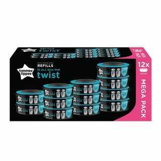 Lot de 12 recharges Sangenic TWIST&CLICK - Tommee Tippee