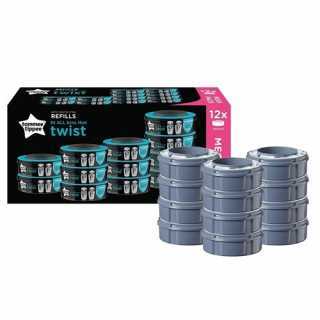 Lot de 12 recharges Sangenic TWIST&CLICK - Tommee Tippee