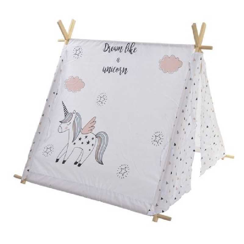 Tipi Pour enfant Licorne en Bois Babygloo Tipi Pour enfant Licorne en Bois Babygloo
