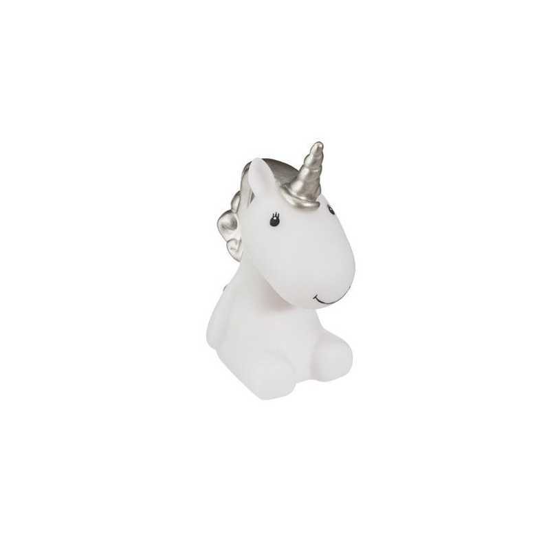 Veilleuse Led Licorne Argenté Atmosphera for kids