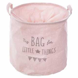 Sac de rangement canvas Rose Atmosphera for kids