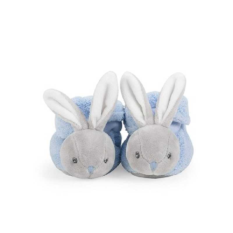 Chaussons Lapinou bleu - Plume - Kaloo Chaussons Lapinou bleu - Plume - Kaloo