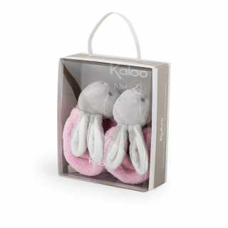 Chaussons Lapinou rose - Plume - Kaloo