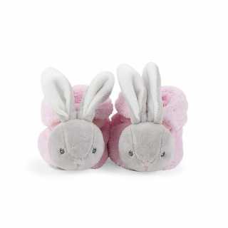 Chaussons Lapinou rose - Plume - Kaloo