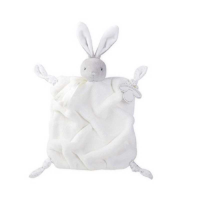 Doudou Lapinou Plume Crème 20 cm Kaloo