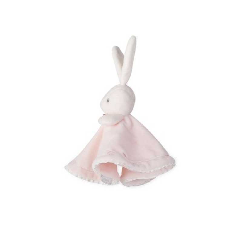 Doudou Rond Lapin Peluche Rose 20 cm Kaloo