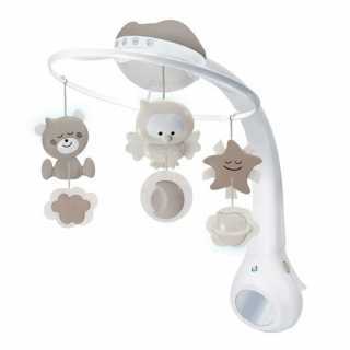 Veilleuse Mobile Douce Nuit 3 en 1 Taupe Infantino