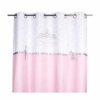 Meuble chateau de rangement avec 2 rideaux princesse - Atmosphera For Kids