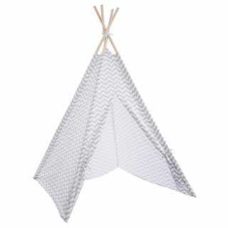 Tipi gris enfant avec Bibliotheque nuage gris - Atmosphera For Kids