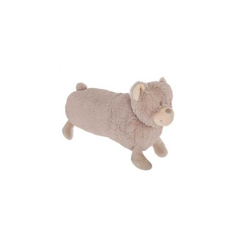 Coussin Enfant Ours 50cm Taupe Atmosphera for kids