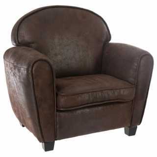 Fauteuil Club Marron - Atmosphera For Kids