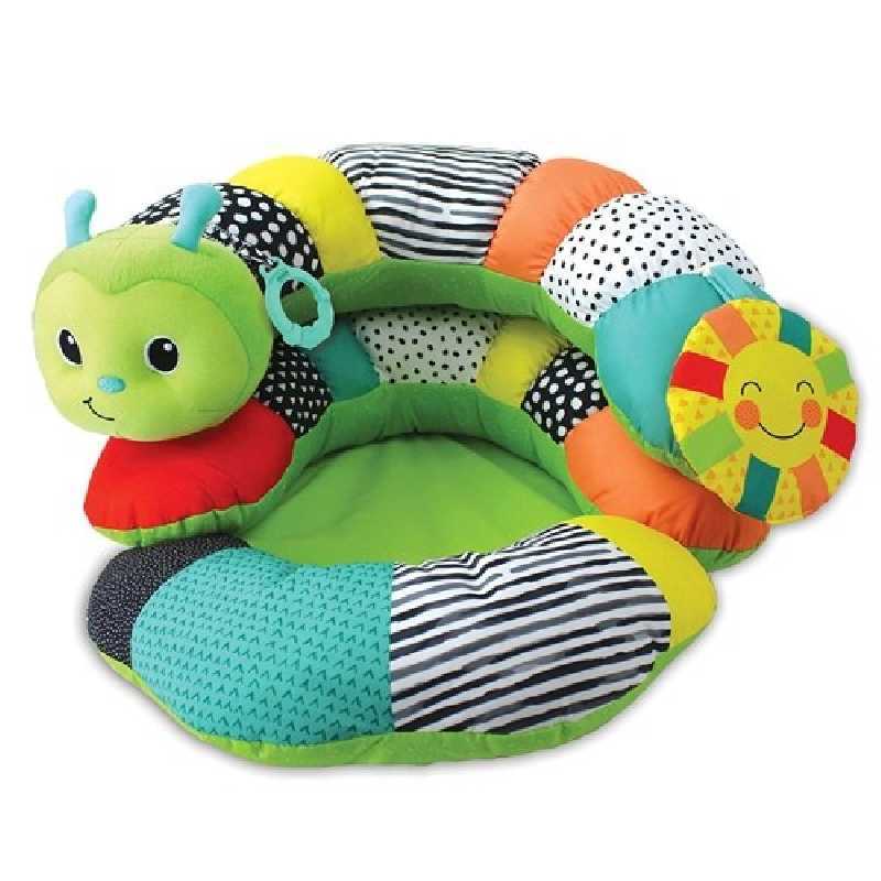 Coussin d'activités cale-bébé évolutif