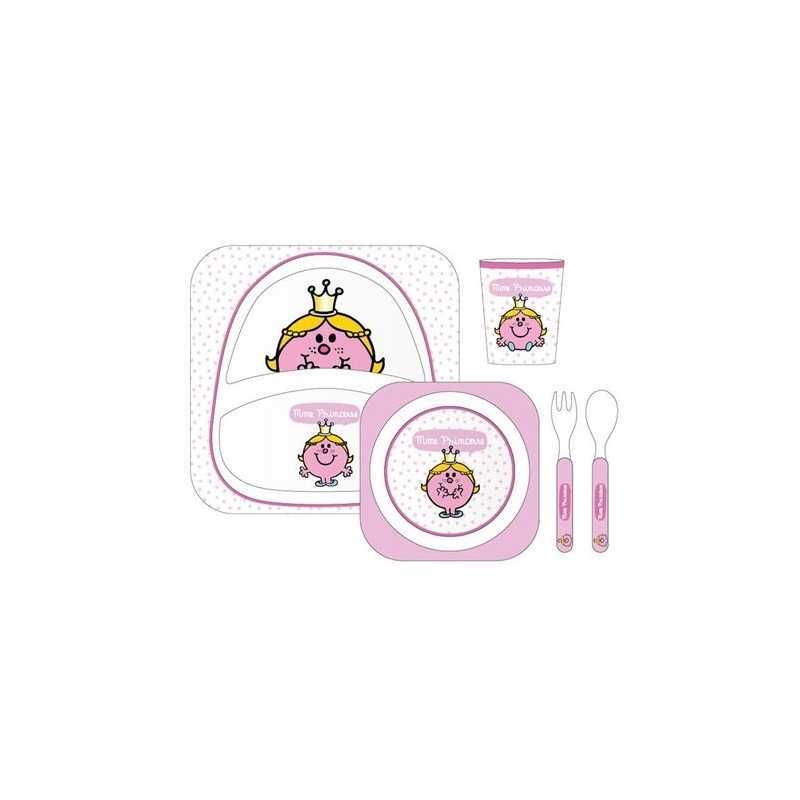Coffret repas en bambou Mme Princesse Coffret repas en bambou Mme Princesse