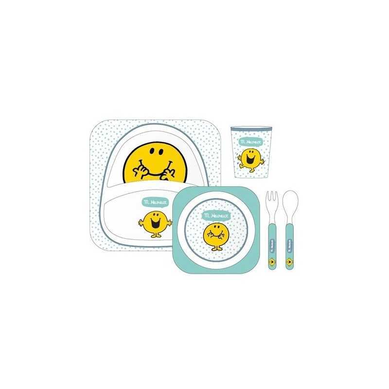 Coffret repas en bambou M. Heureux Coffret repas en bambou M. Heureux