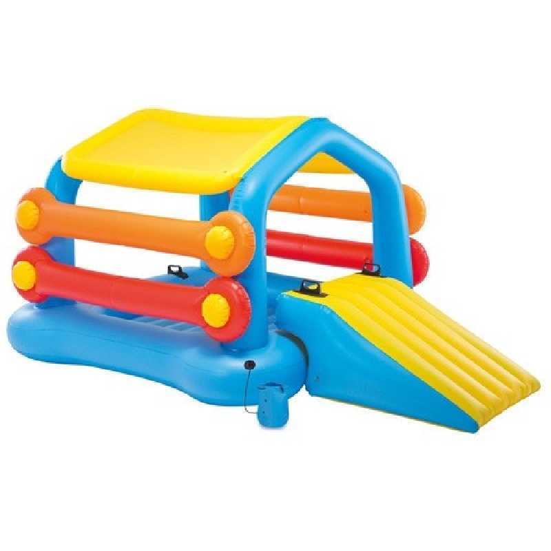 Aire de Jeux Gonflable Ile avec Toboggan Aire de Jeux Gonflable Ile avec Toboggan