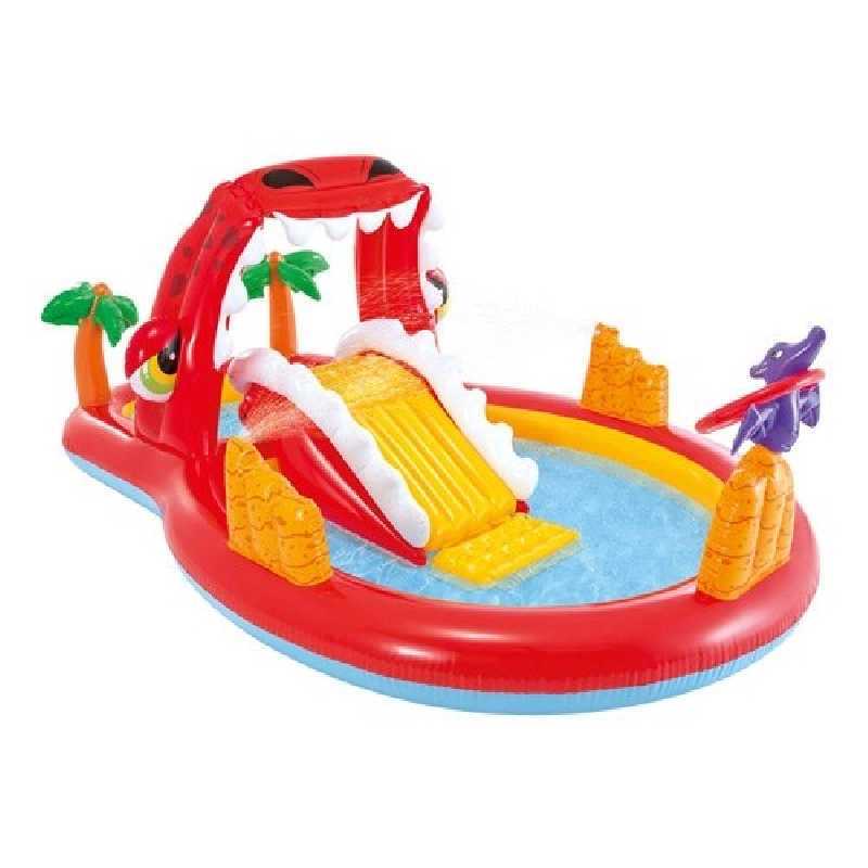 Aire De Jeu Aquatique Gonflable Dinoland 333 X 229 X 112 Intex Aire De Jeu Aquatique Gonflable Dinoland 333 X 229 X 112 Intex
