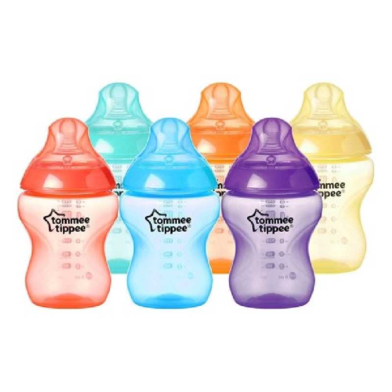 Lot de 6 biberons 260ml Fiesta Lot de 6 biberons 260ml Fiesta