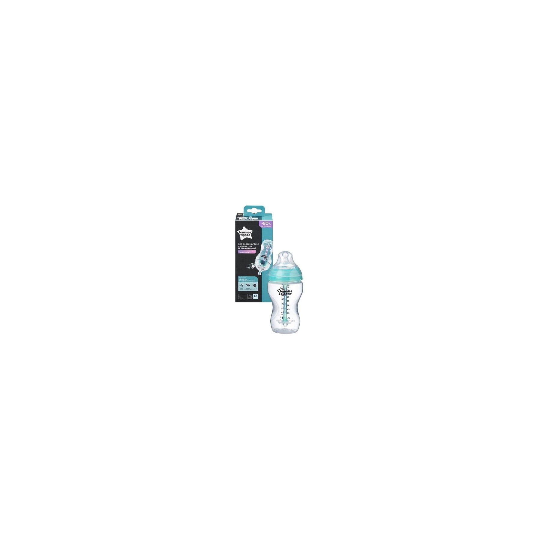 Biberon anti-colique avancé Thermosensible 340ml Biberon anti-colique avancé Thermosensible 340ml