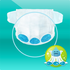 Pampers - New Baby Premium Protection - Couches Taille 3 (5-9 kg/Midi) - Pack Economique 1 Mois de Consommation (x204 couches)