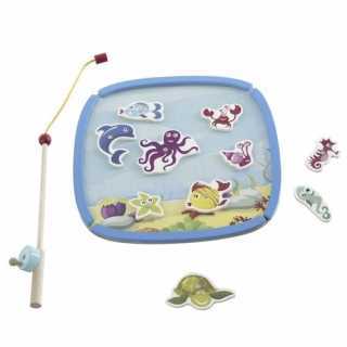 Jeu de Pêche à la Ligne en Bois