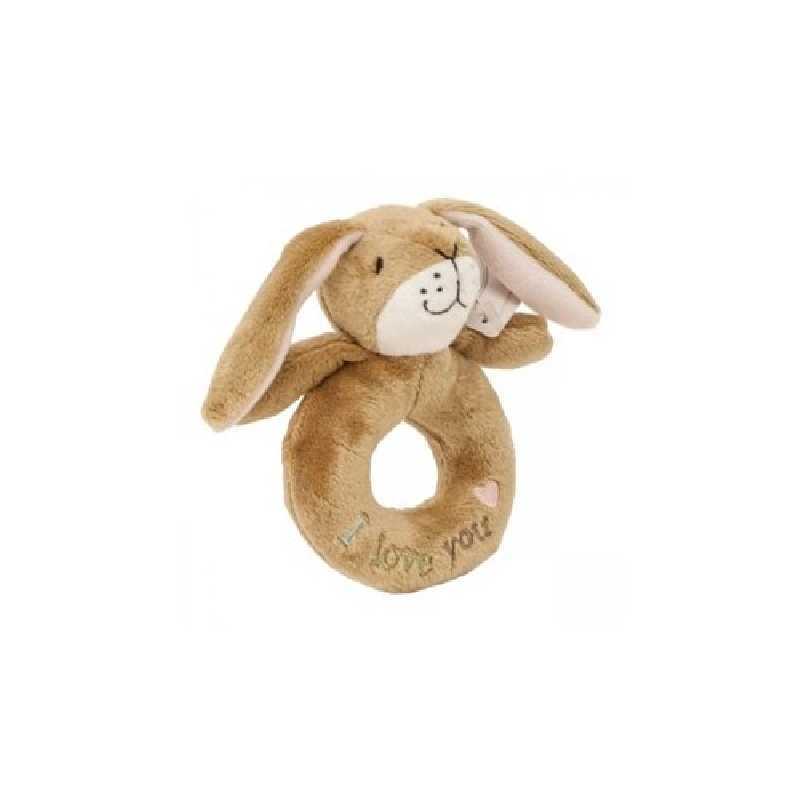 Anneau Hochet Petit Lièvre Devine Combien Je t'aime Anneau Hochet Petit Lièvre Devine Combien Je t'aime