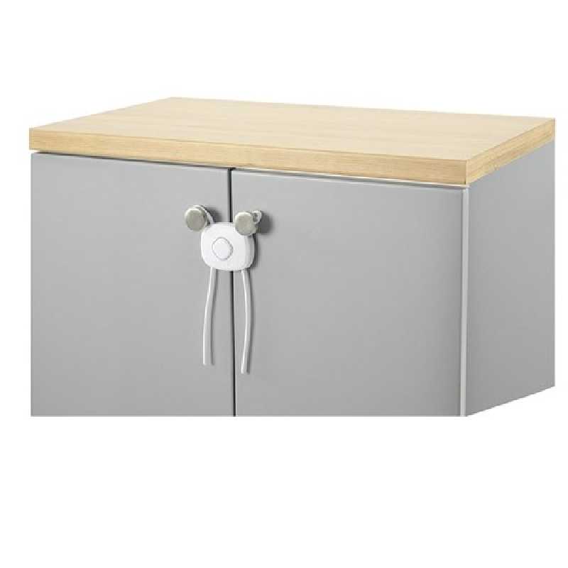 Bloque-porte de placard Blanc SAFETY 1ST