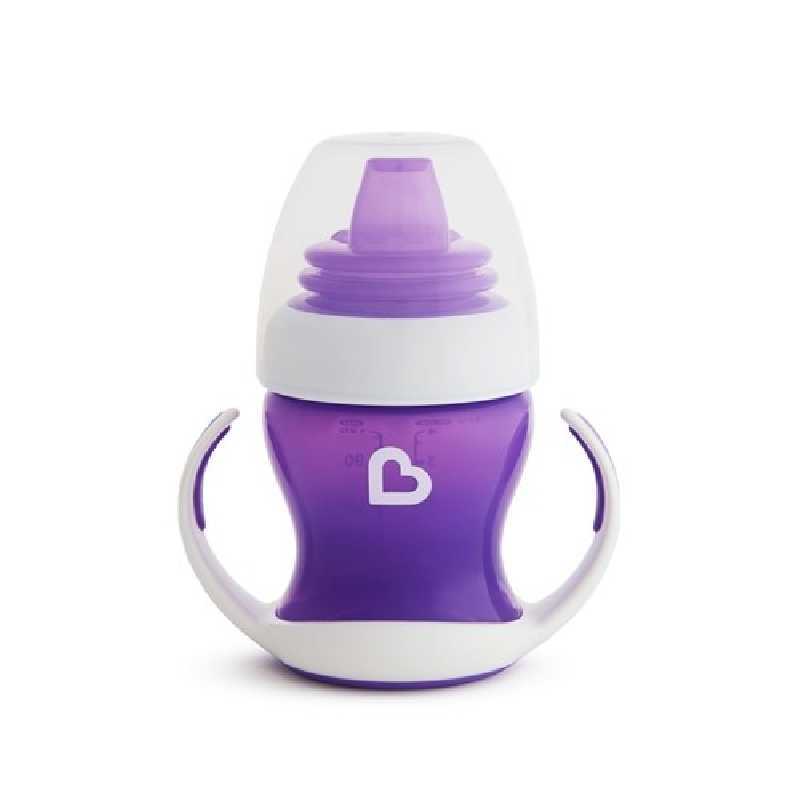 Tasse d'apprentissage 120 ml Violet dès 4 mois Munchkin