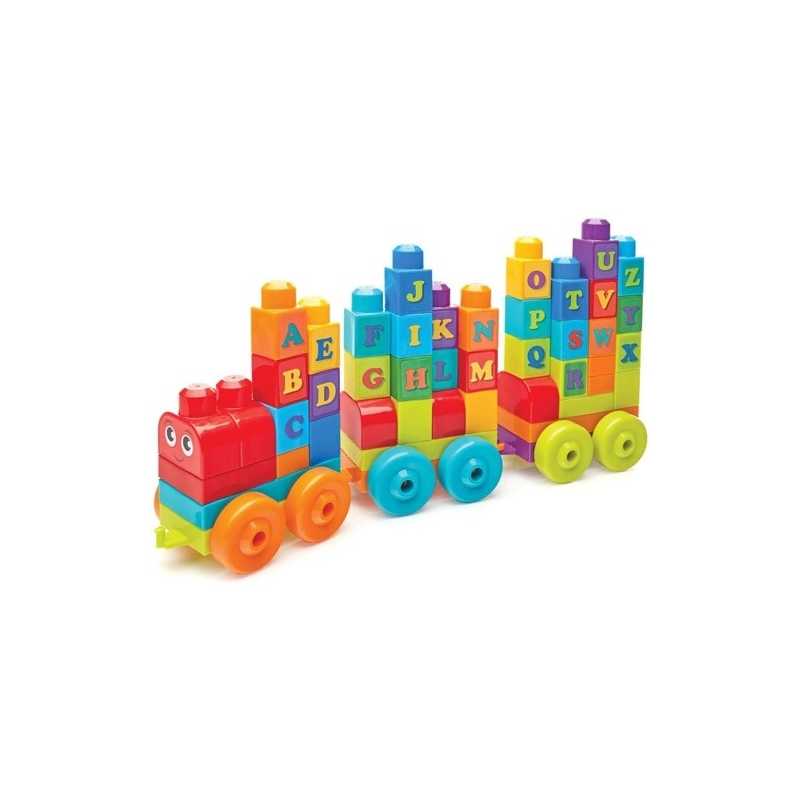 Jeu de construction Train ABC 60 briques