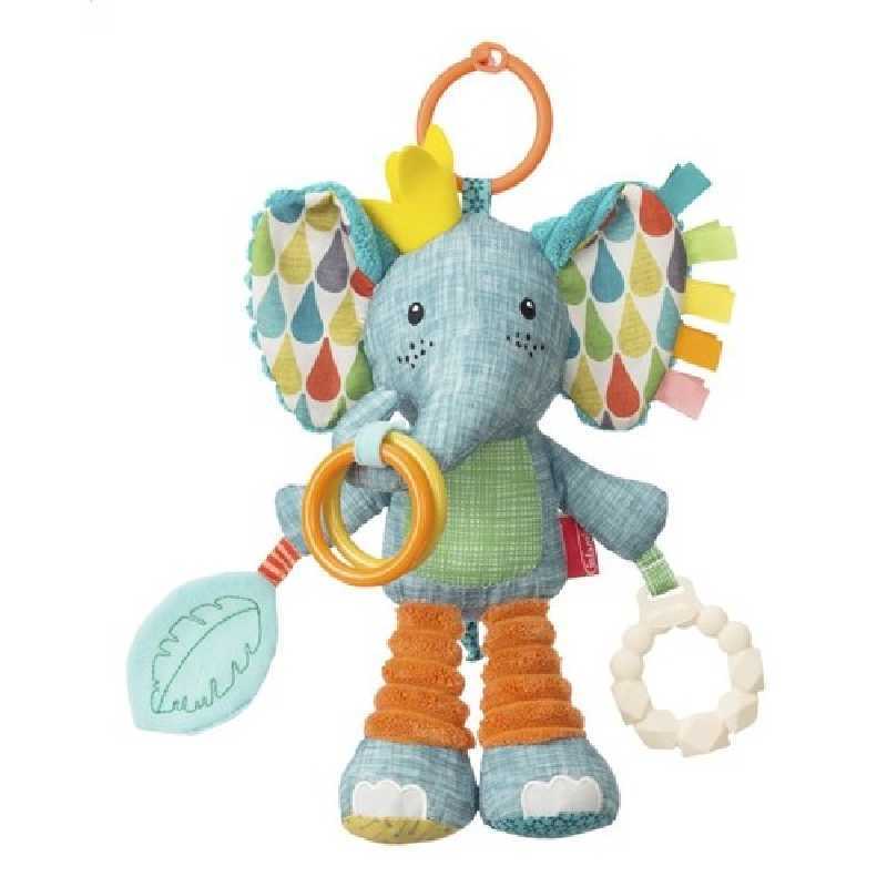 Peluche d'activité à suspendre éléphant