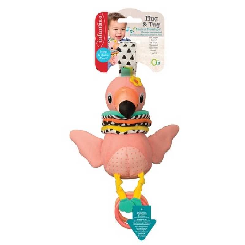 Flamingo musical câlin Flamingo musical câlin