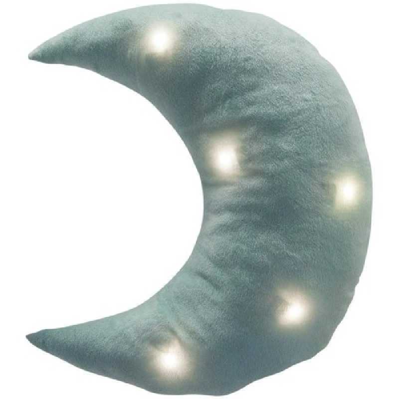 Coussin lune Led Bleu Coussin lune Led Bleu