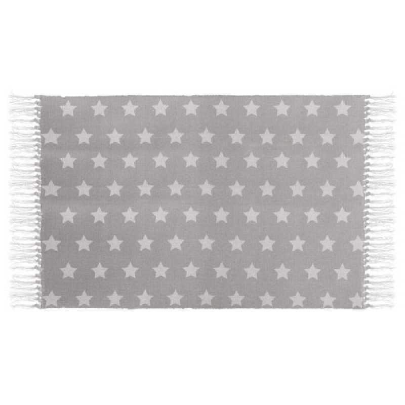 Tapis chambre enfant étoiles Swaggy Gris