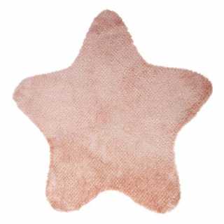 Tapis chambre enfant étoile Rose Atmosphera