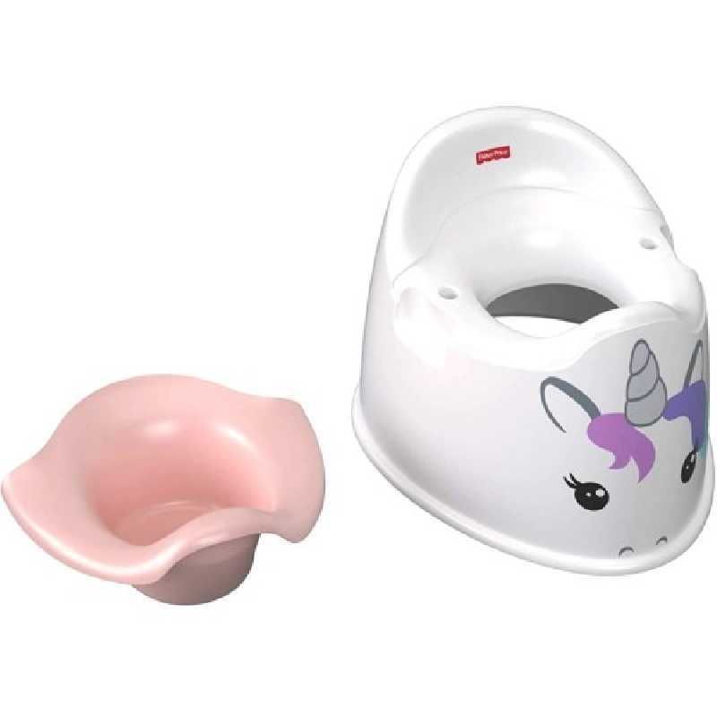 Pot d'apprentissage pour fille Licorne Rose